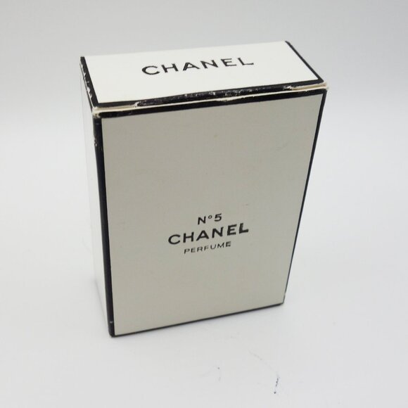 Vintage Chanel No 5 Perfume 1oz/ Size 7 with Original Box - Picture 7 of 8